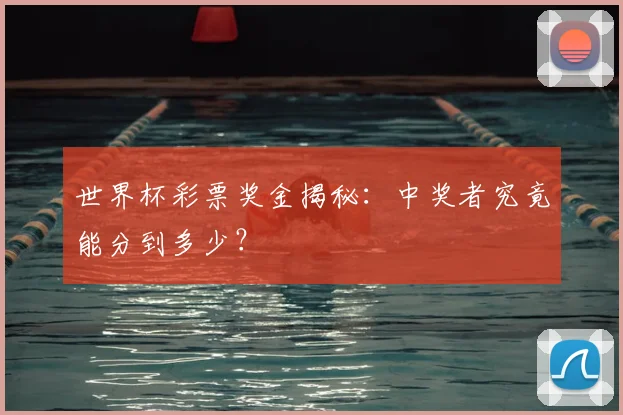 世界杯彩票奖金揭秘：中奖者究竟能分到多少？