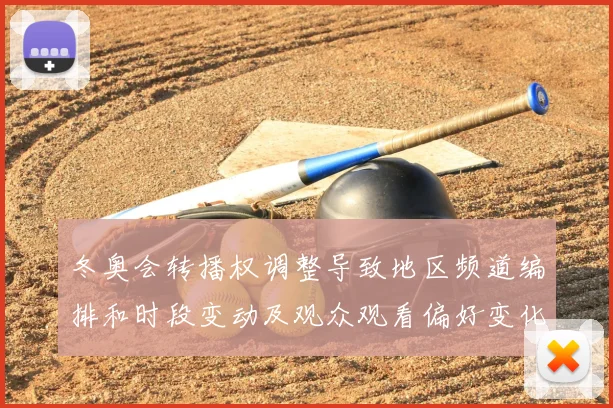 冬奥会转播权调整导致地区频道编排和时段变动及观众观看偏好变化